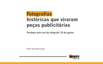 Fotos históricas que viraram peças publicitárias