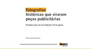 Fotos históricas que viraram peças publicitárias