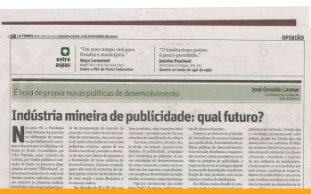 Indústria mineira de publicidade: qual futuro?