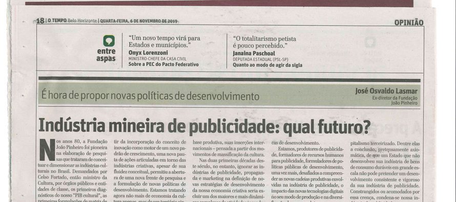 Indústria mineira de publicidade: qual futuro?