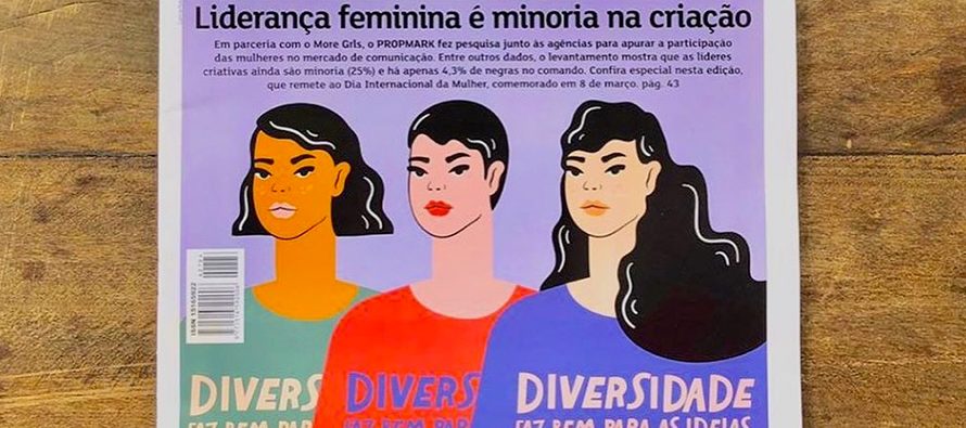 Liderança feminina é minoria na criação, por PROPMARK.