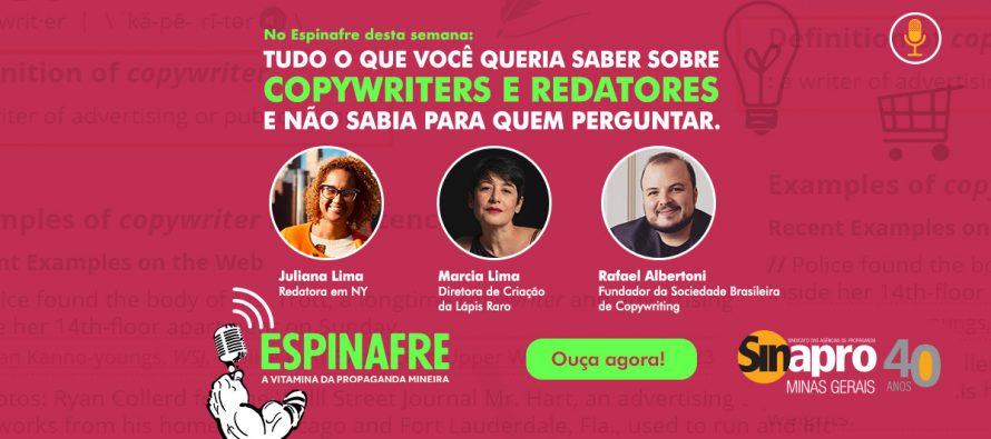 PODCAST: COPYWRITER OU REDATOR PUBLICITÁRIO: AFINAL, TEM LUGAR AO SOL PARA TODO MUNDO?