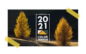 SHUTTERSTOCK DIVULGA TENDÊNCIAS DE CORES PARA 2021