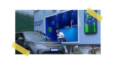 HEINEKEN TRAZ OUTDOOR COM EXPERIÊNCIA DE BAR NO RIO