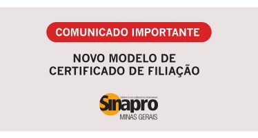 COMUNICADO IMPORTANTE:  NOVO MODELO DE CERTIFICADO DE FILIAÇÃO