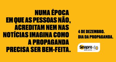 04 DE DEZEMBRO. DIA DA PROPAGANDA