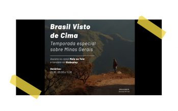 ATRATIVOS TURÍSTICOS DE MINAS SÃO TEMA DO PROGRAMA BRASIL VISTO DE CIMA ÍCONE DE COMPARTILHAMENTO.