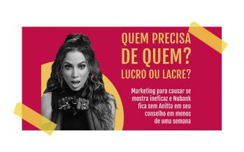 QUEM PRECISA DE QUEM? LUCRO OU LACRE?