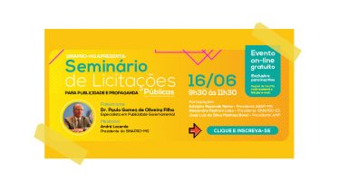 SEMINÁRIO DE LICITAÇÕES PÚBLICAS – 16 DE JUNHO DE 2021.