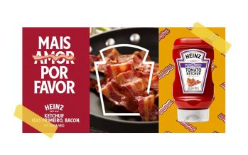 HEINZ CONVIDA CONSUMIDORES A TROCAREM PRESENTES DE EX-NAMORADOS POR BACON.