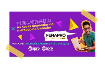 FENAPRÓ UNIVERSITÁRIO 2021.  INSCRIÇÕES ATÉ O DIA 19/11. PARTICIPE!