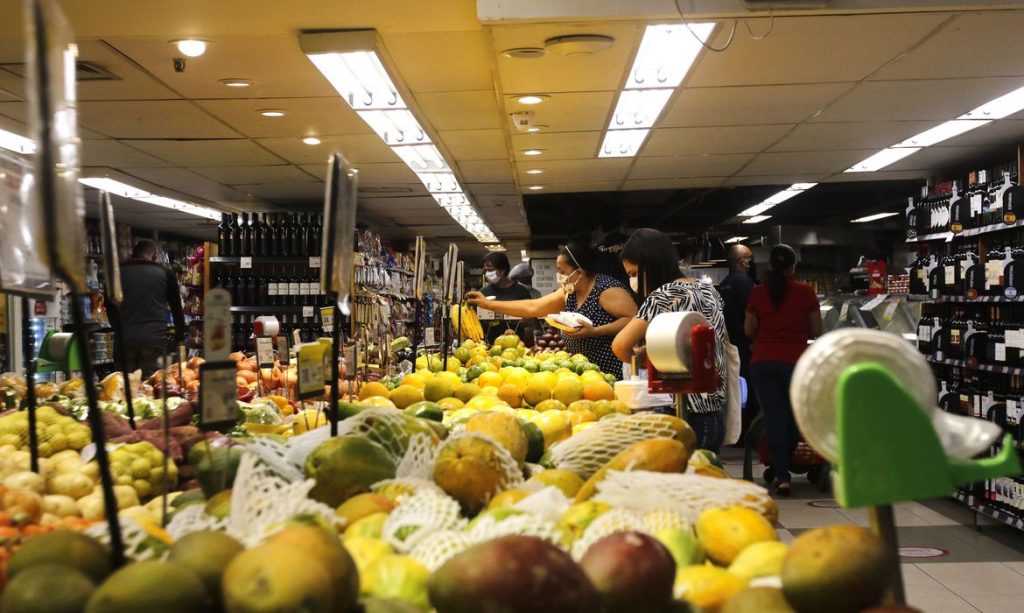 Supermercado na zona sul do Rio de Janeiro.