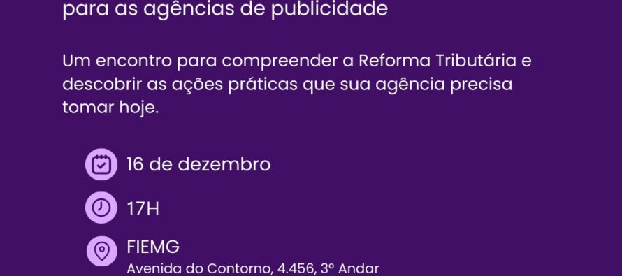 Workshop sobre o IMPACTO DA REFORMA TRIBUTÁRIA